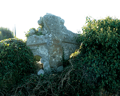 The Addergooole Cross outside Addergoole graveyard
