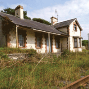 An image of the old railway station at Milltown